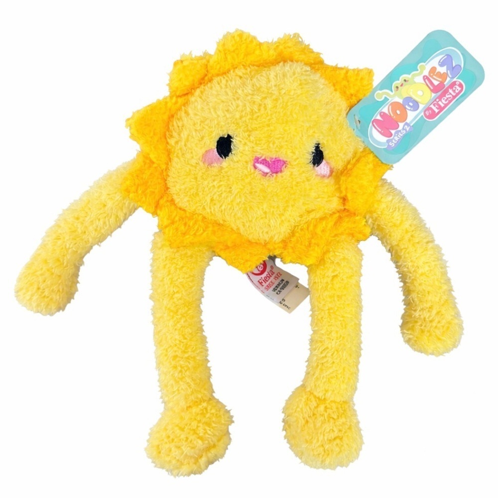 Fiesta Toys Noodlez Yellow Plush Stuffed Animal Sun